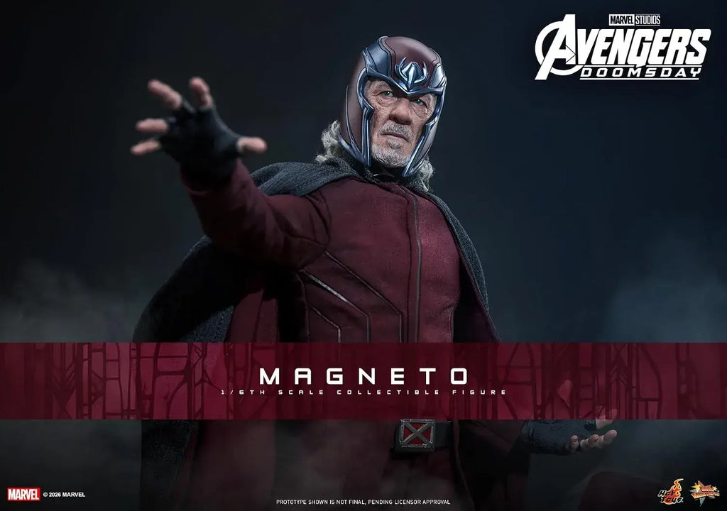 Hot Toys Avengers Doomsday Magneto 1/6 Scale Collectible Figure