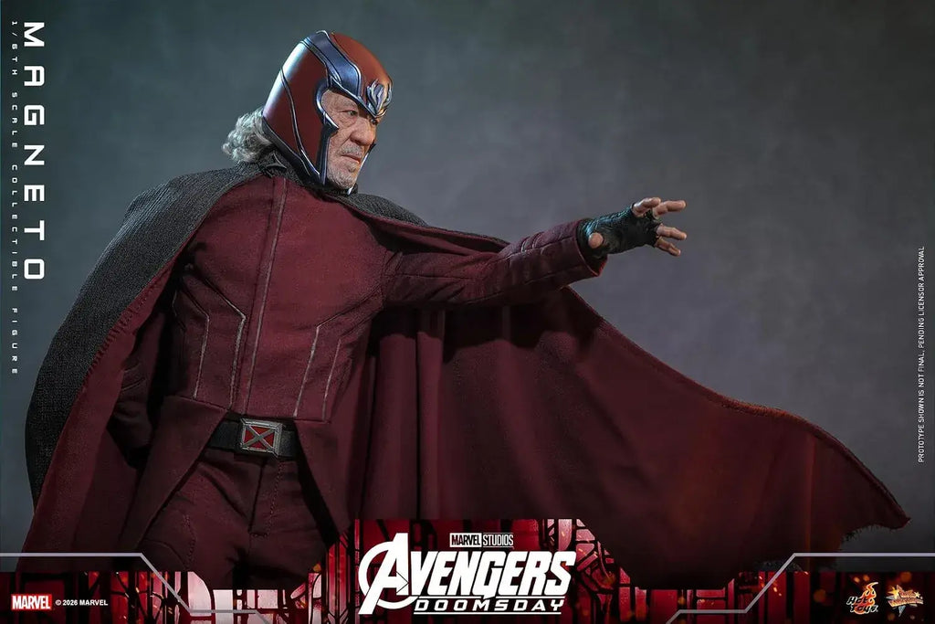 Hot Toys Avengers Doomsday Magneto 1/6 Scale Collectible Figure