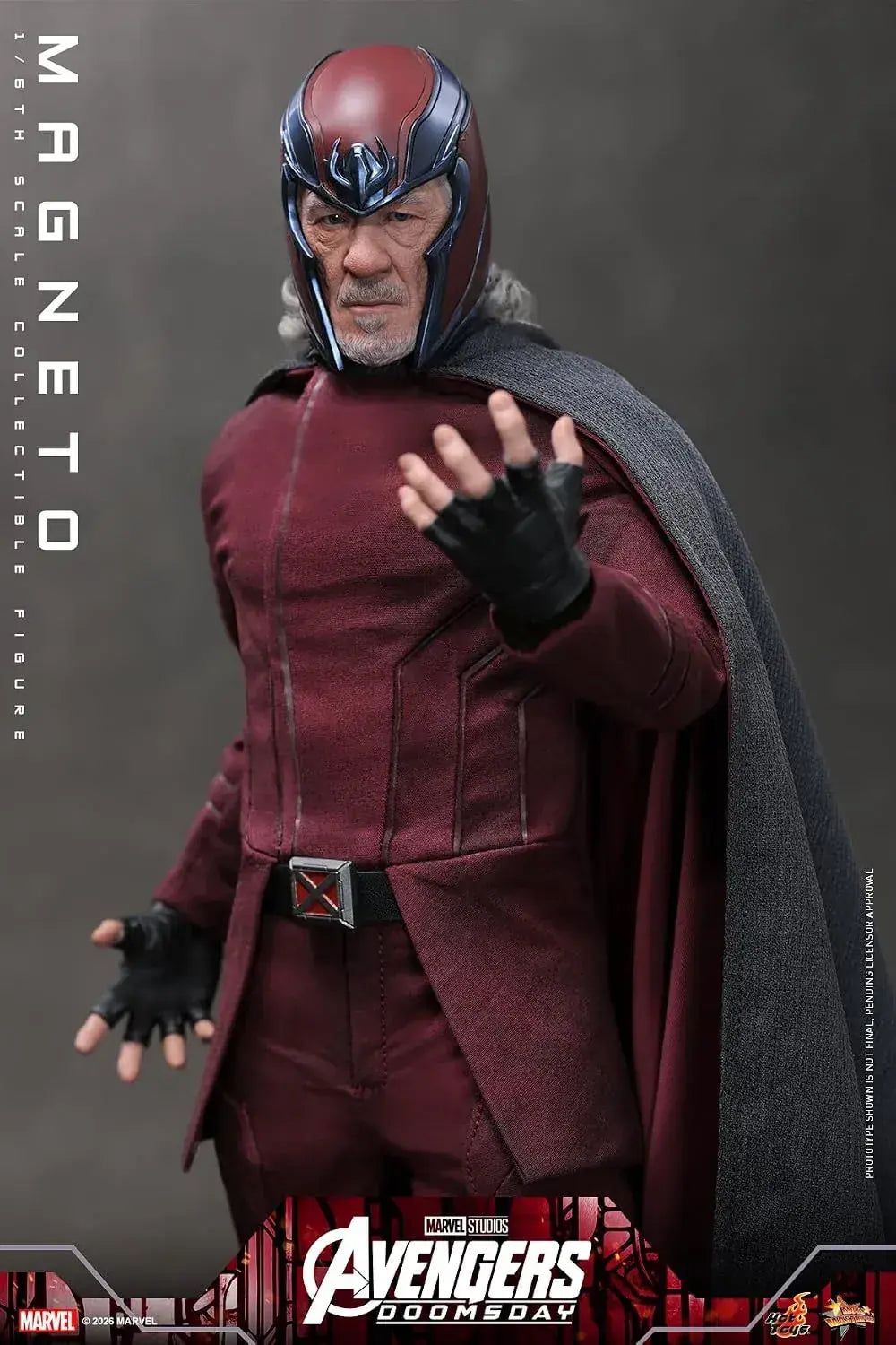 Hot Toys Avengers Doomsday Magneto 1/6 Scale Collectible Figure