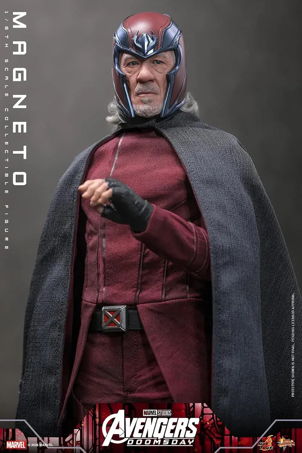 Hot Toys Avengers Doomsday Magneto 1/6 Scale Collectible Figure
