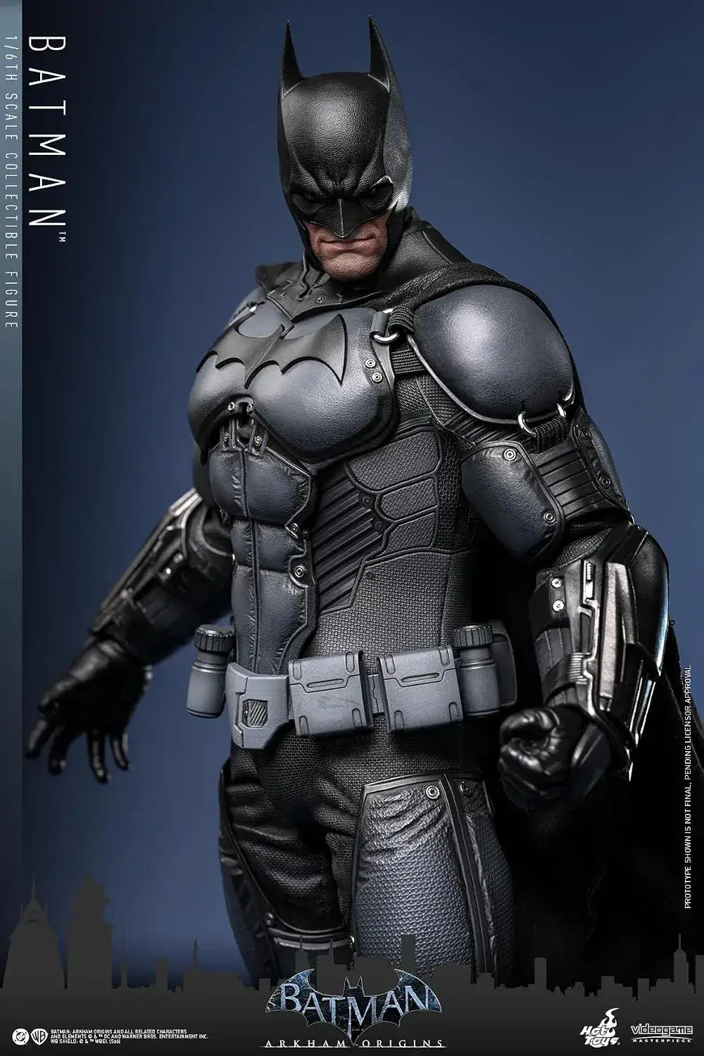 Hot Toys Batman Arkham Begins 1/6 Scale Figure, 13-Inch Model
