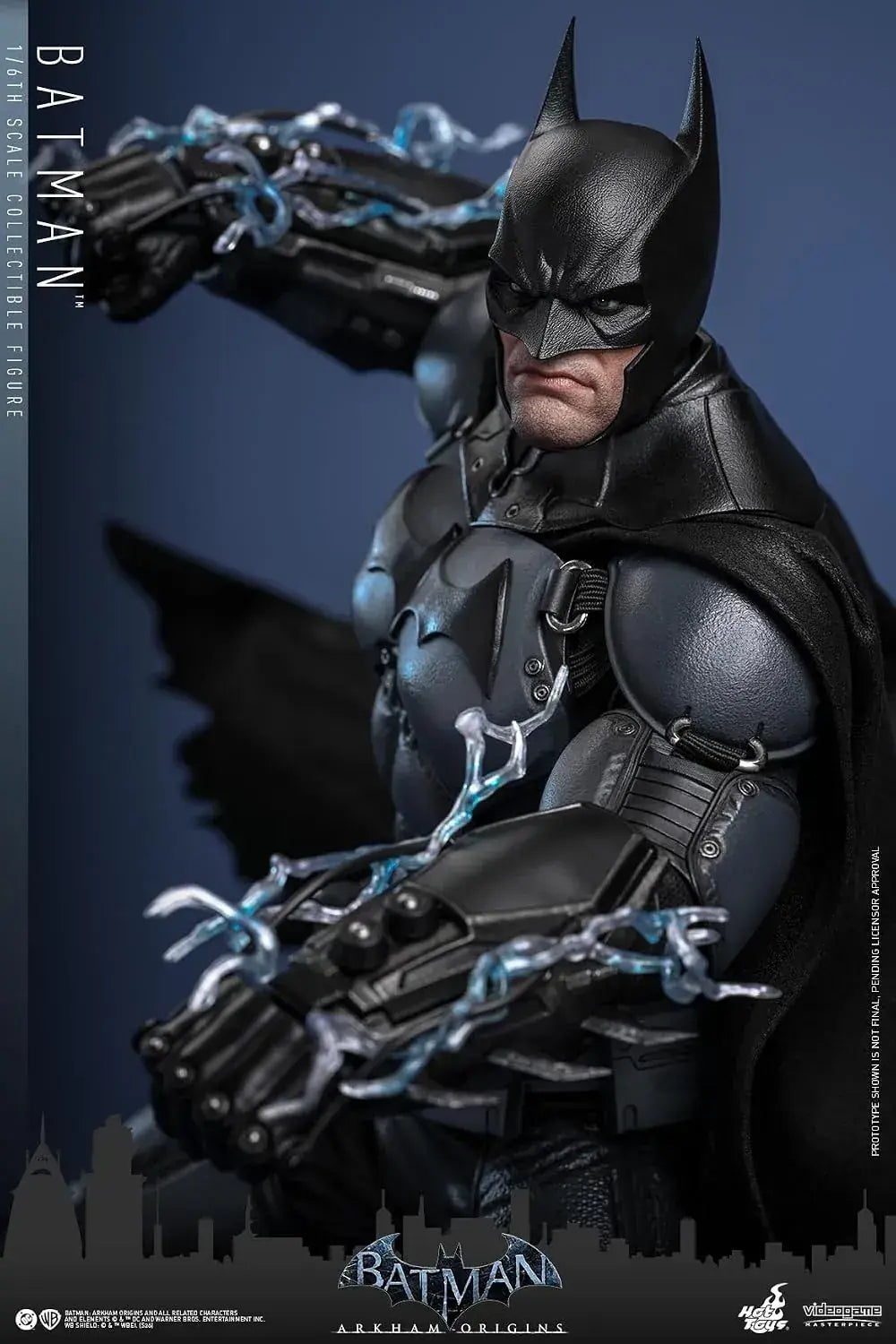 Hot Toys Batman Arkham Begins 1/6 Scale Figure, 13-Inch Model