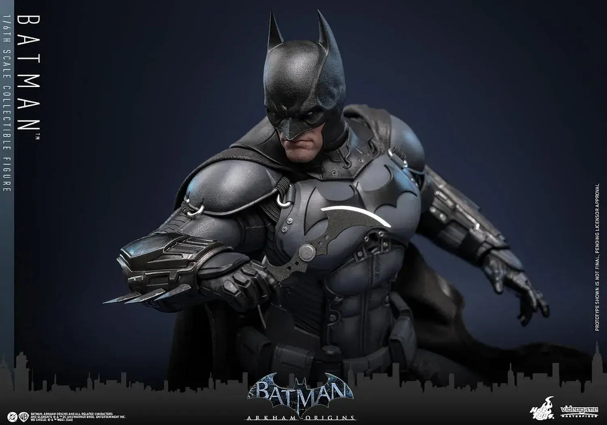 Hot Toys Batman Arkham Begins 1/6 Scale Figure, 13-Inch Model