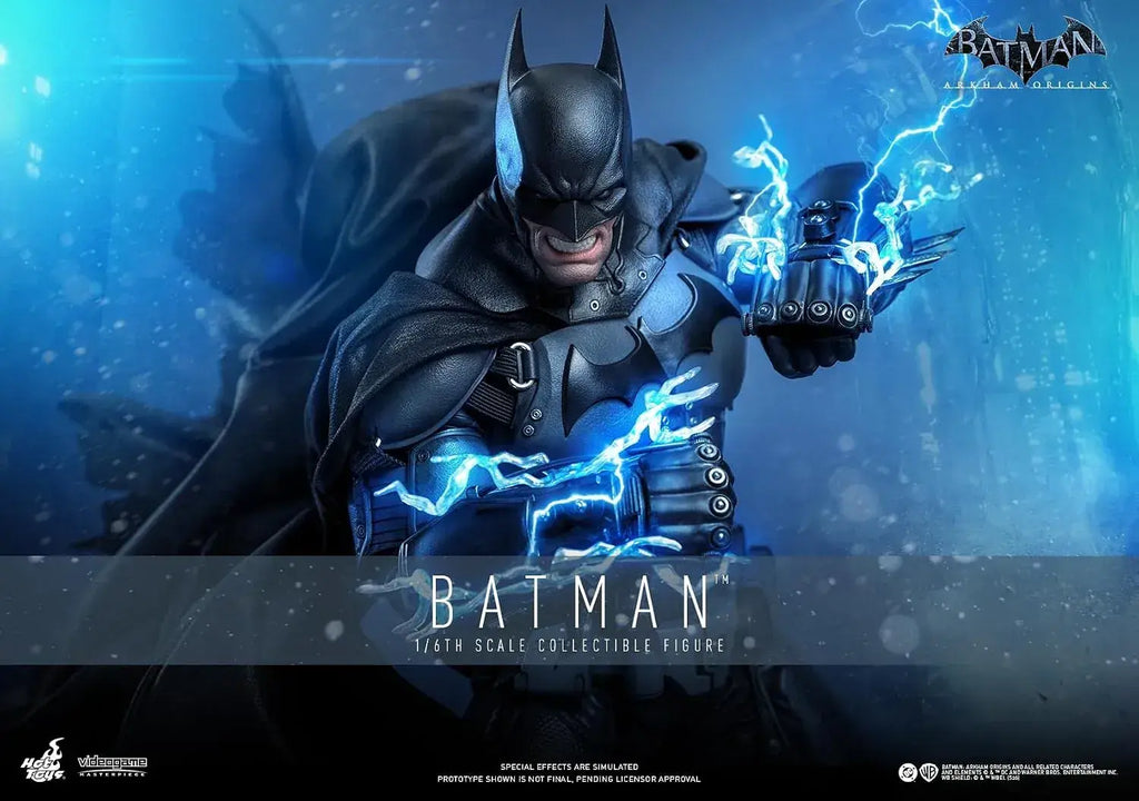Hot Toys Batman Arkham Begins 1/6 Scale Figure, 13-Inch Model