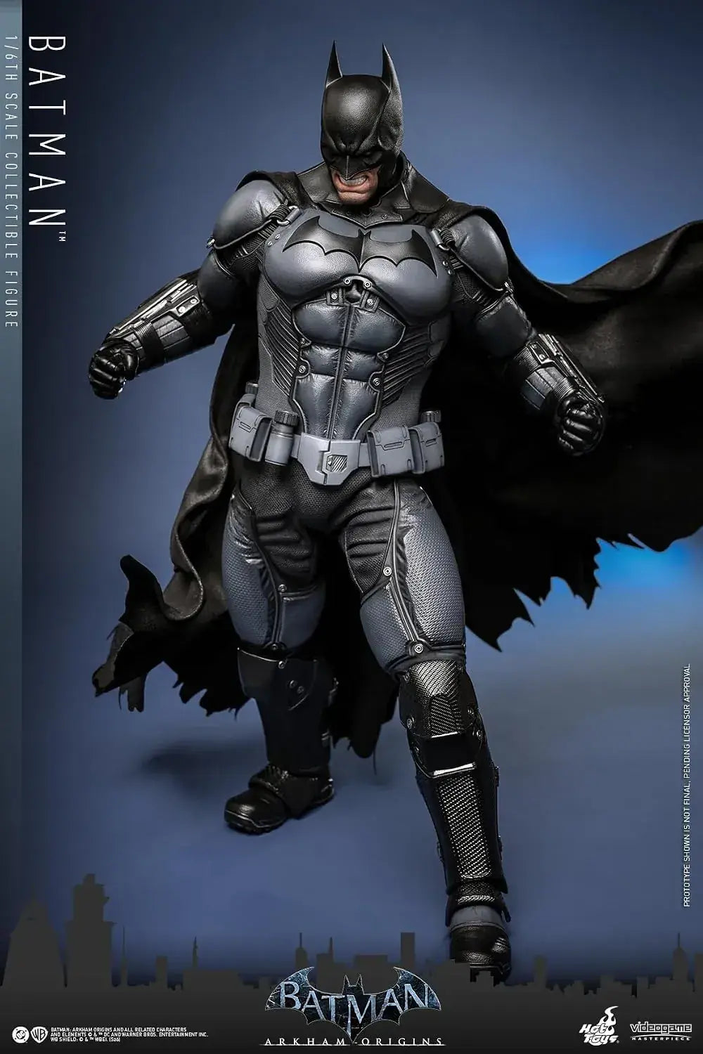 Hot Toys Batman Arkham Begins 1/6 Scale Figure, 13-Inch Model