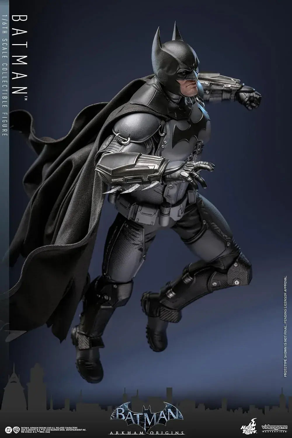 Hot Toys Batman Arkham Begins 1/6 Scale Figure, 13-Inch Model