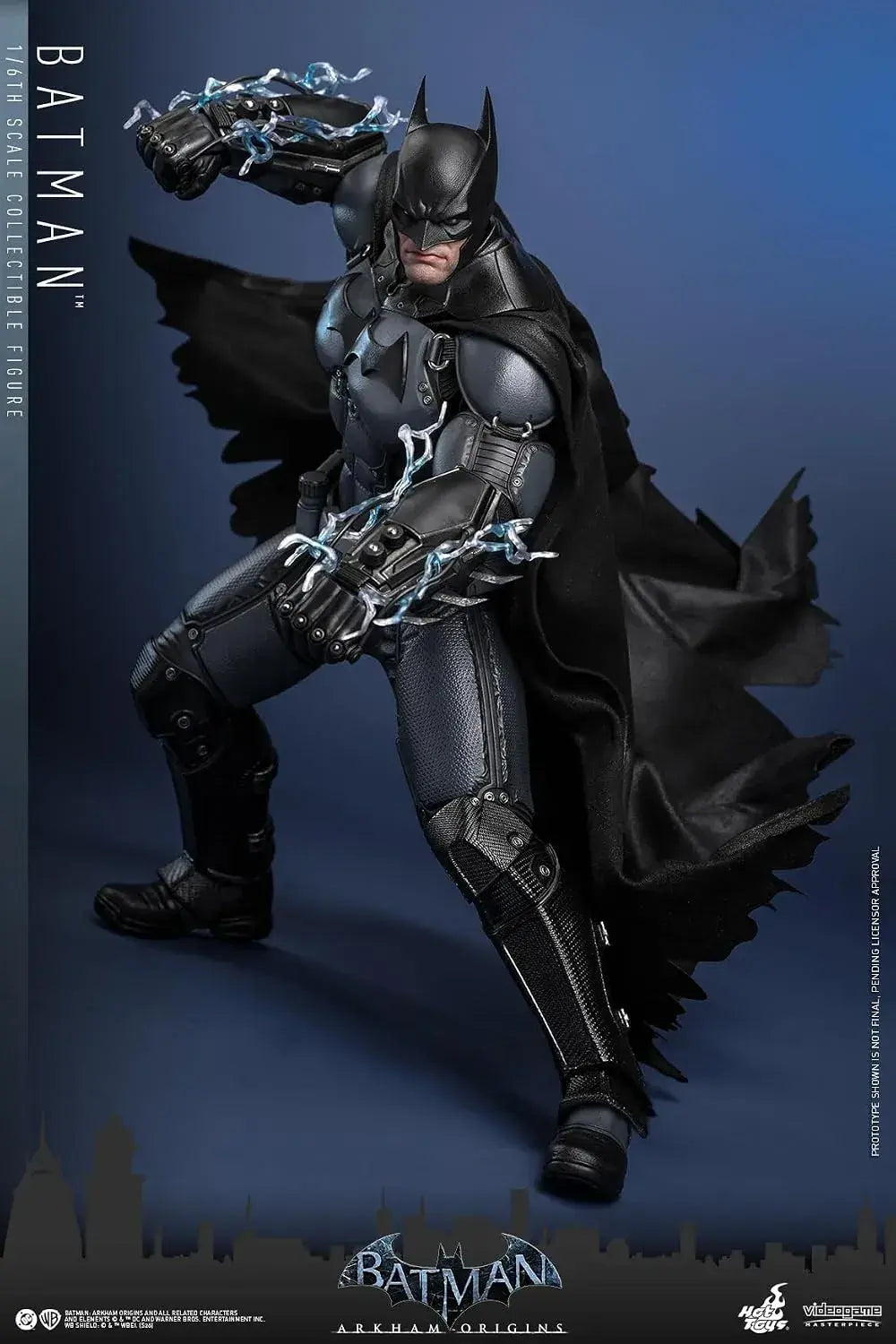 Hot Toys Batman Arkham Begins 1/6 Scale Figure, 13-Inch Model