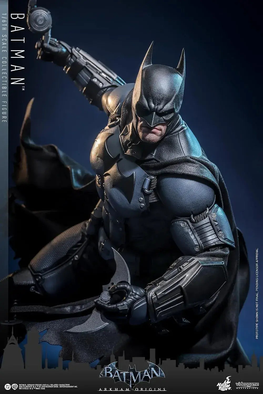 Hot Toys Batman Arkham Begins 1/6 Scale Figure, 13-Inch Model