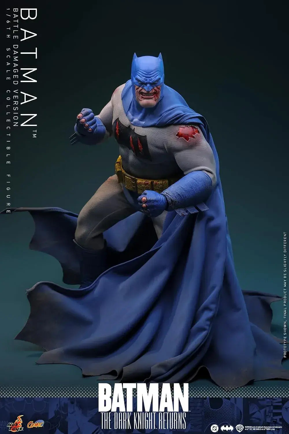 Hot Toys Batman Dark Knight Returns Battle-Damaged 1/6 Figure