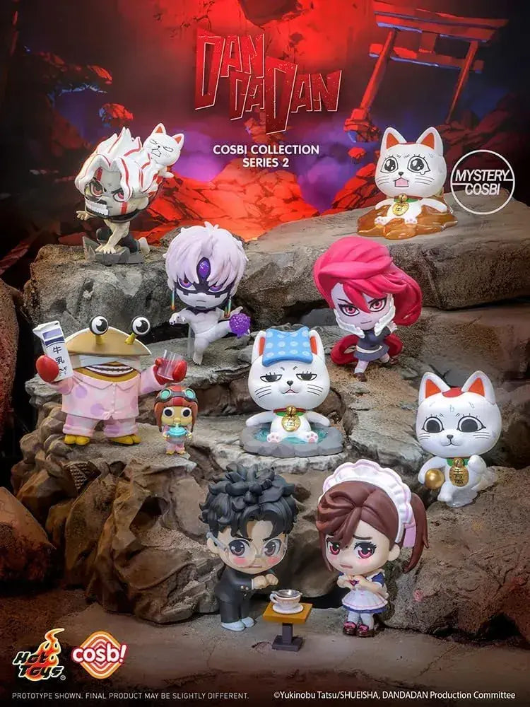 Hot Toys Cosbi Dandadan Series 2 Towel Figure Collection of 8