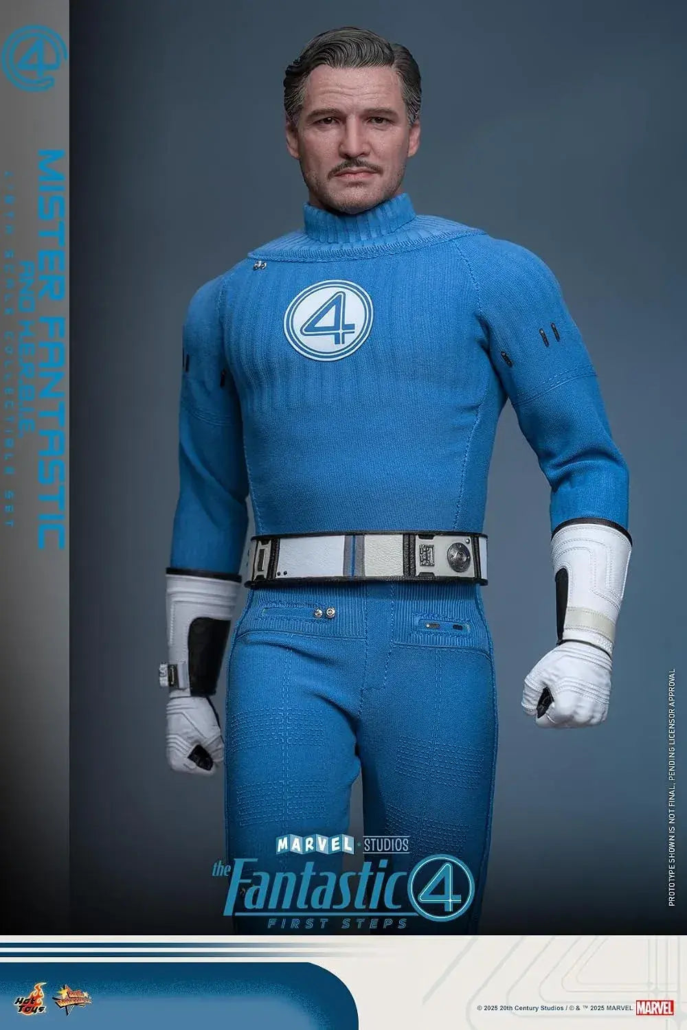 Hot Toys Fantastic 4 Mr Fantastic 1/6 Scale Figure with Harby