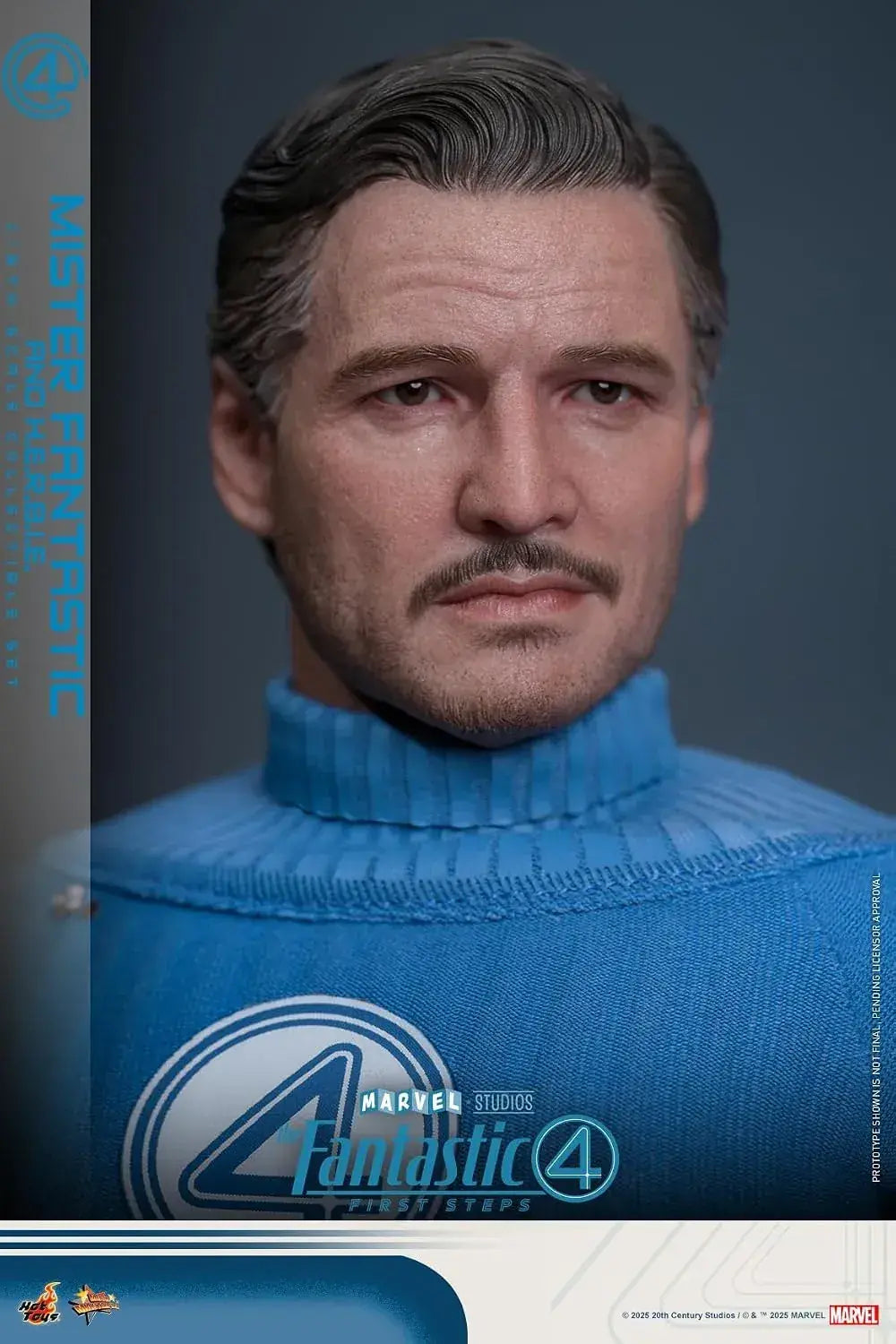 Hot Toys Fantastic 4 Mr Fantastic 1/6 Scale Figure with Harby