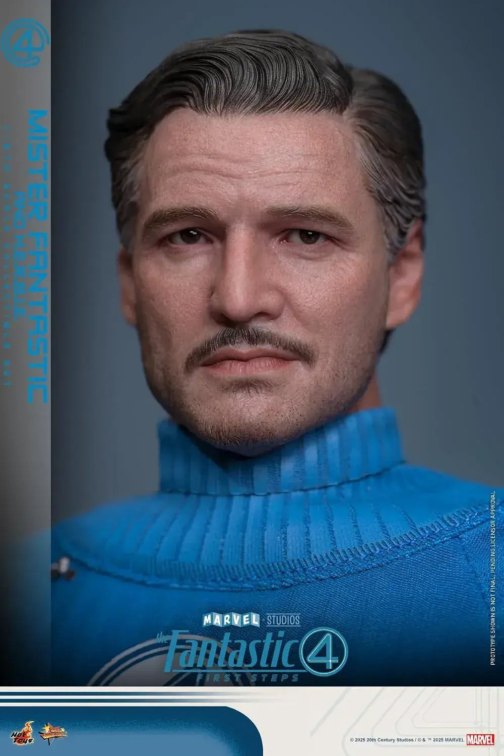 Hot Toys Fantastic 4 Mr Fantastic 1/6 Scale Figure with Harby