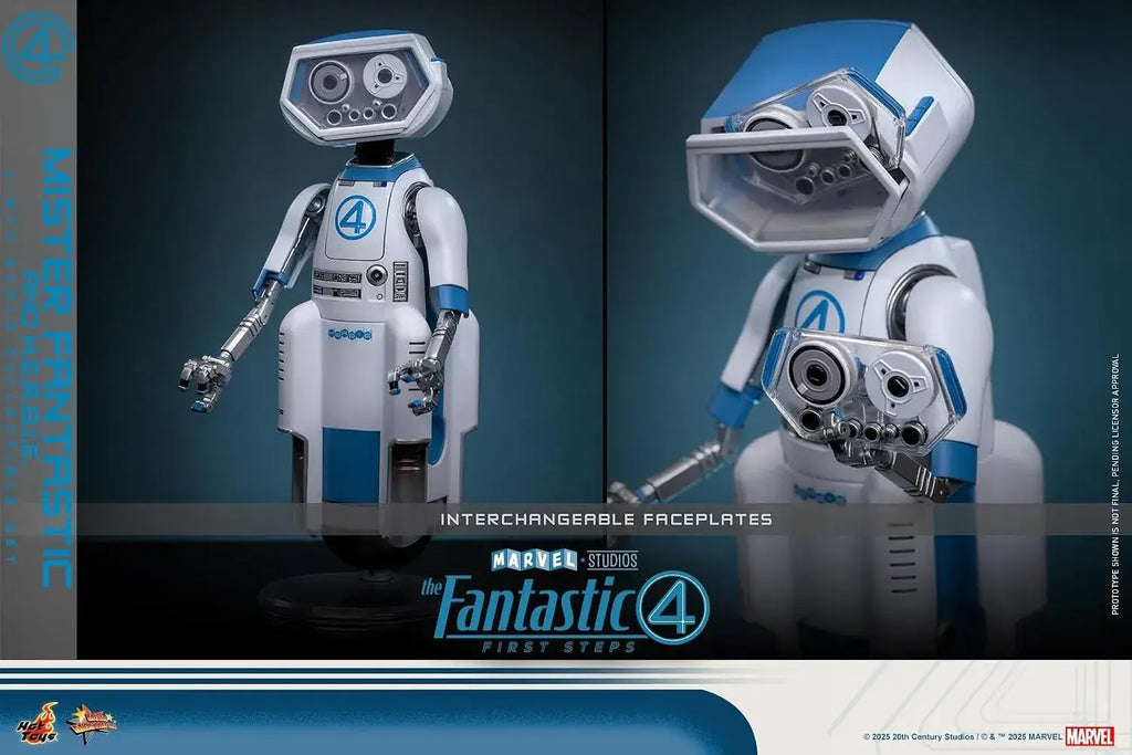 Hot Toys Fantastic 4 Mr Fantastic 1/6 Scale Figure with Harby