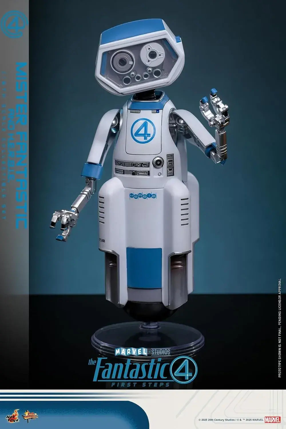 Hot Toys Fantastic 4 Mr Fantastic 1/6 Scale Figure with Harby