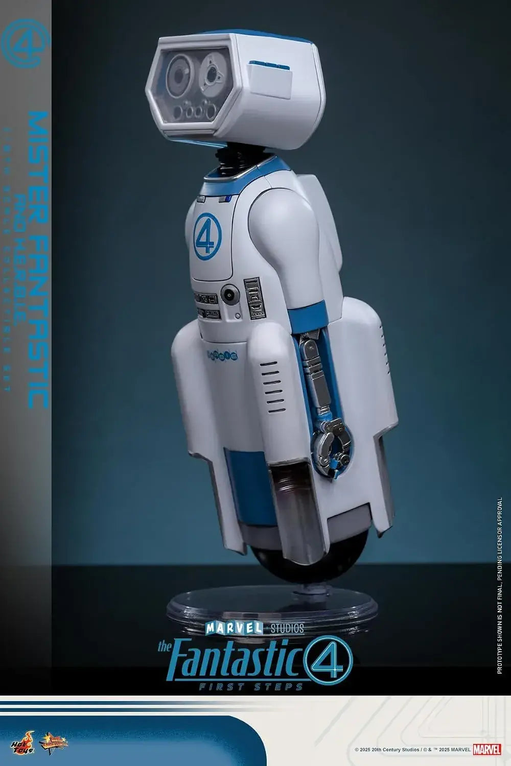 Hot Toys Fantastic 4 Mr Fantastic 1/6 Scale Figure with Harby