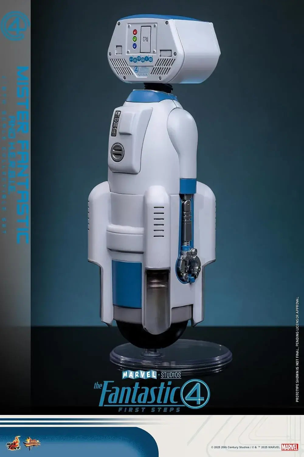 Hot Toys Fantastic 4 Mr Fantastic 1/6 Scale Figure with Harby