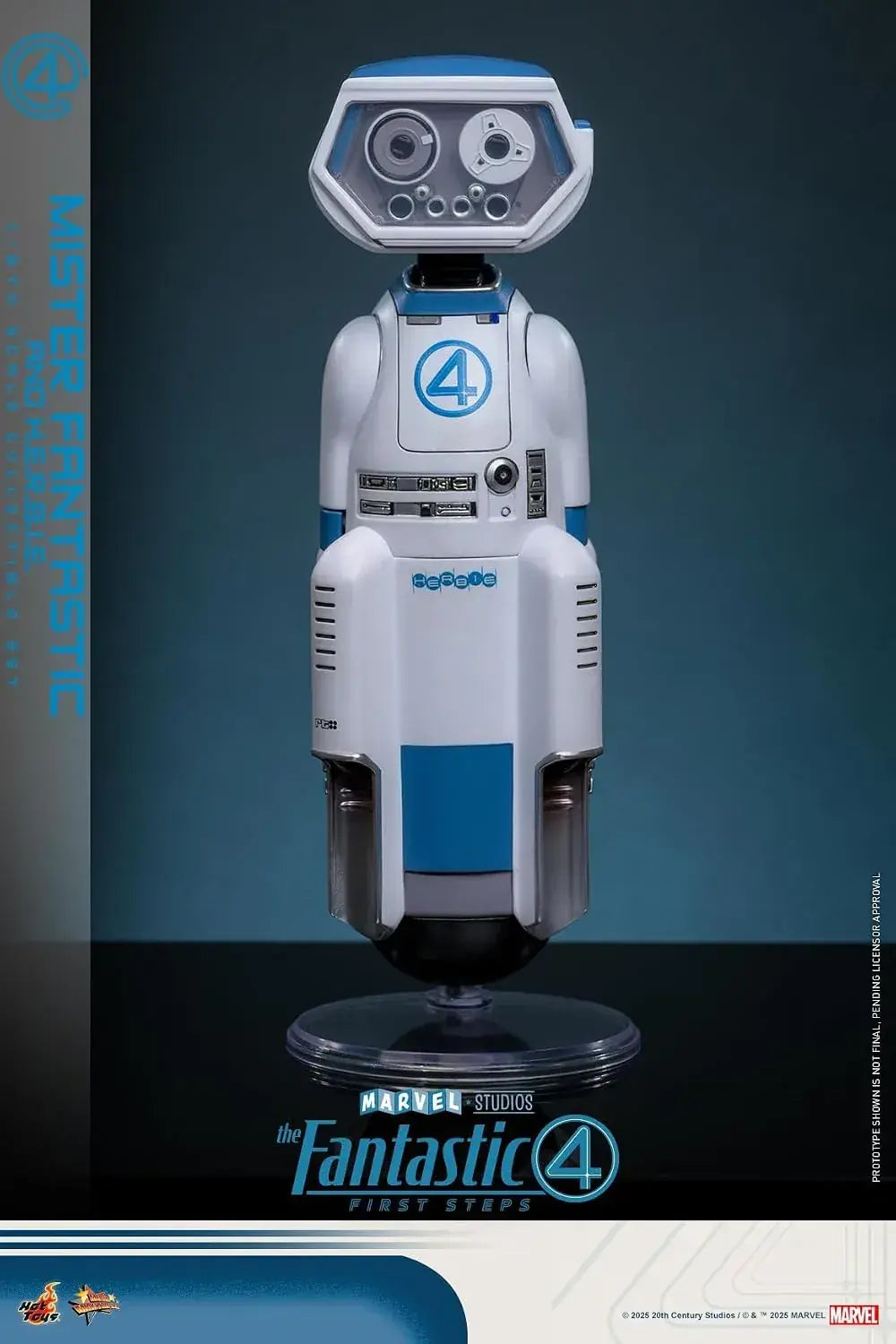 Hot Toys Fantastic 4 Mr Fantastic 1/6 Scale Figure with Harby