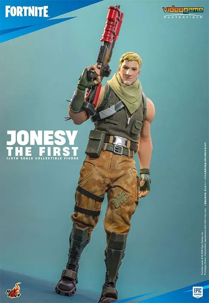 Hot Toys Fortnite Jonesy The First 1/6 Scale Limited Figure 32 cm