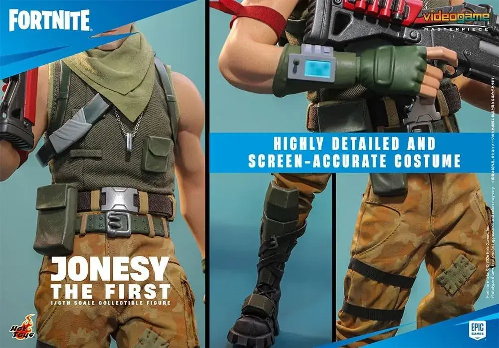 Hot Toys Fortnite Jonesy The First 1/6 Scale Limited Figure 32 cm