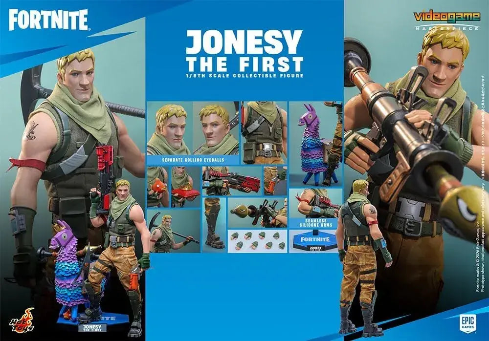 Hot Toys Fortnite Jonesy The First 1/6 Scale Limited Figure 32 cm