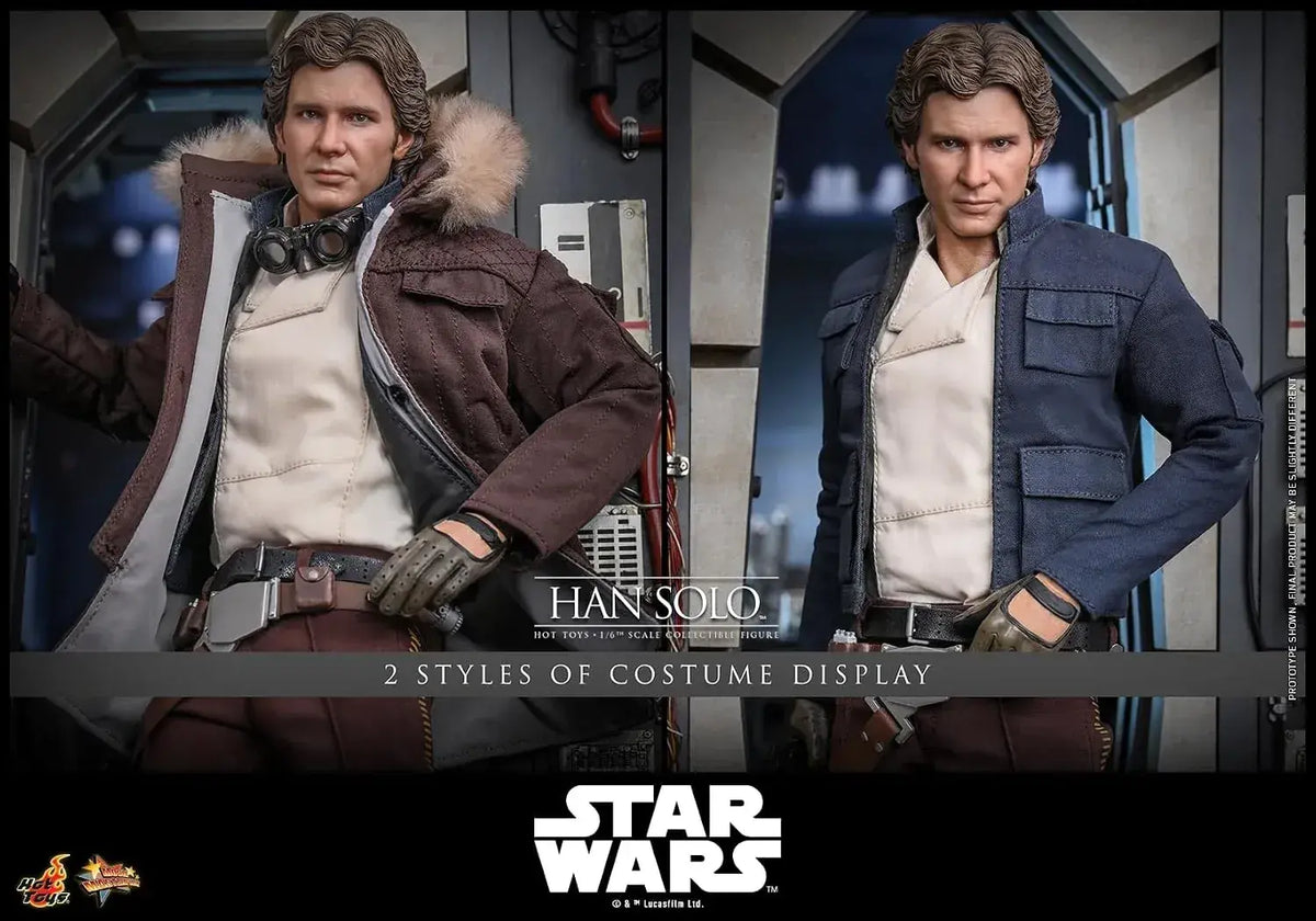 Hot Toys Han Solo 1/6 Scale Figure from Empire Strikes Back 31 cm
