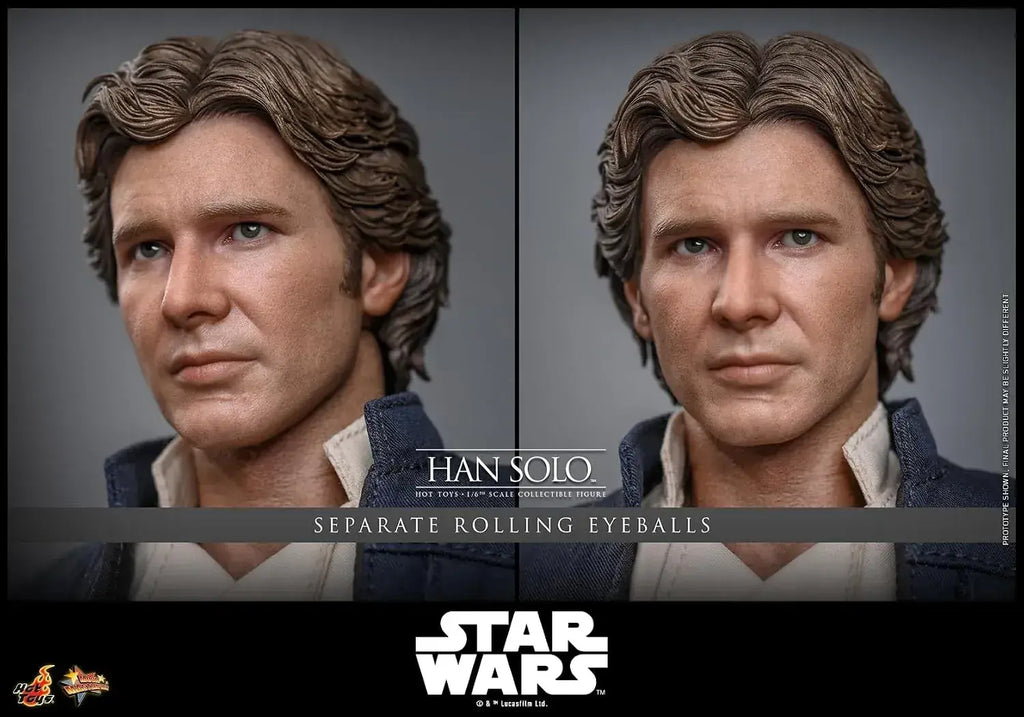 Hot Toys Han Solo 1/6 Scale Figure from Empire Strikes Back 31 cm