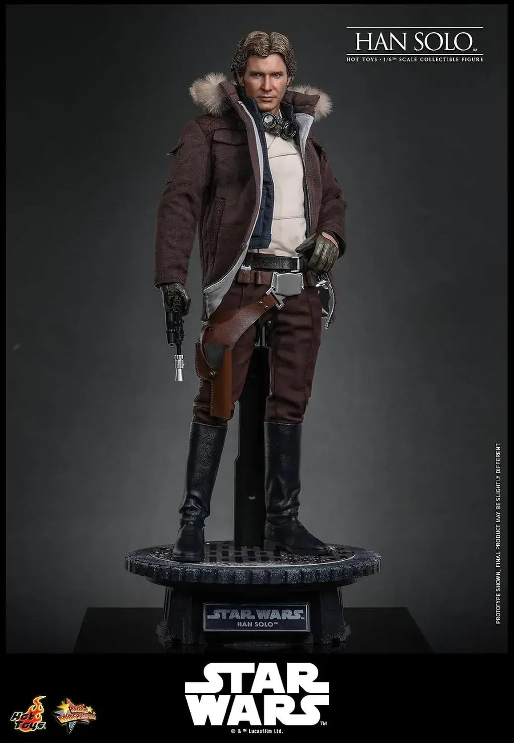 Hot Toys Han Solo 1/6 Scale Figure from Empire Strikes Back 31 cm