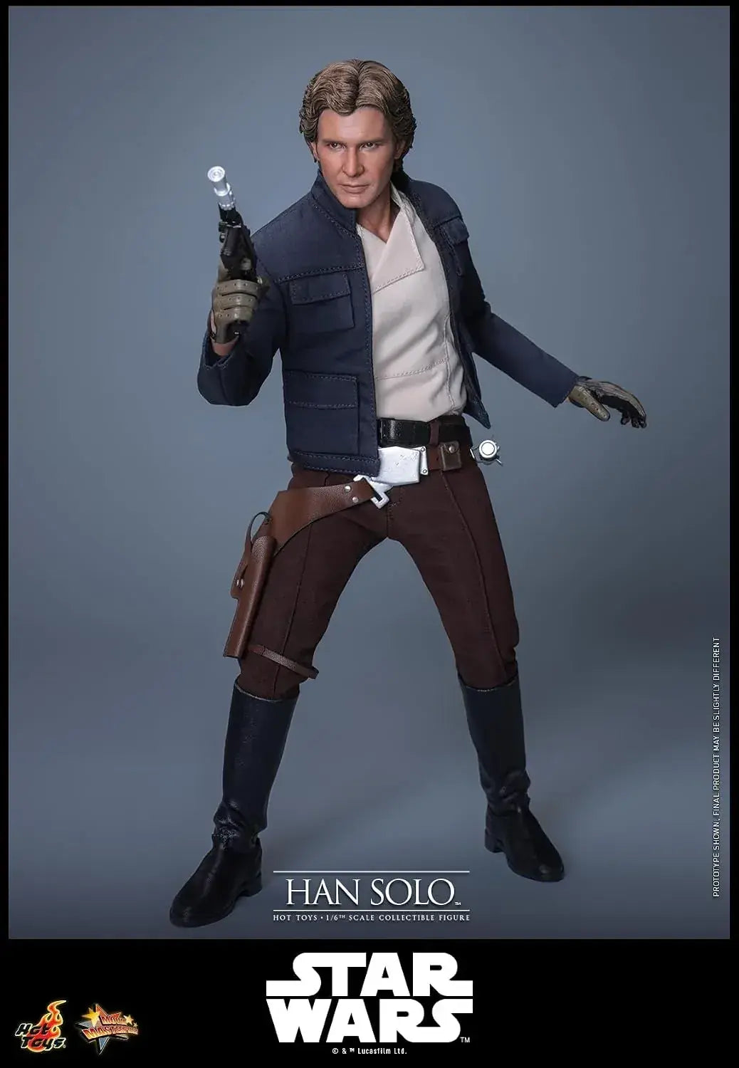 Hot Toys Han Solo 1/6 Scale Figure from Empire Strikes Back 31 cm
