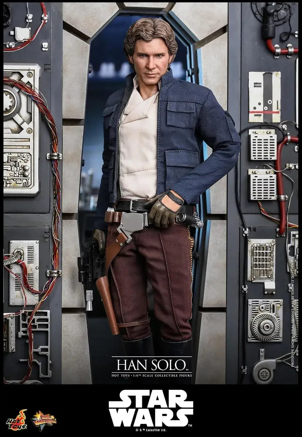 Hot Toys Han Solo 1/6 Scale Figure from Empire Strikes Back 31 cm
