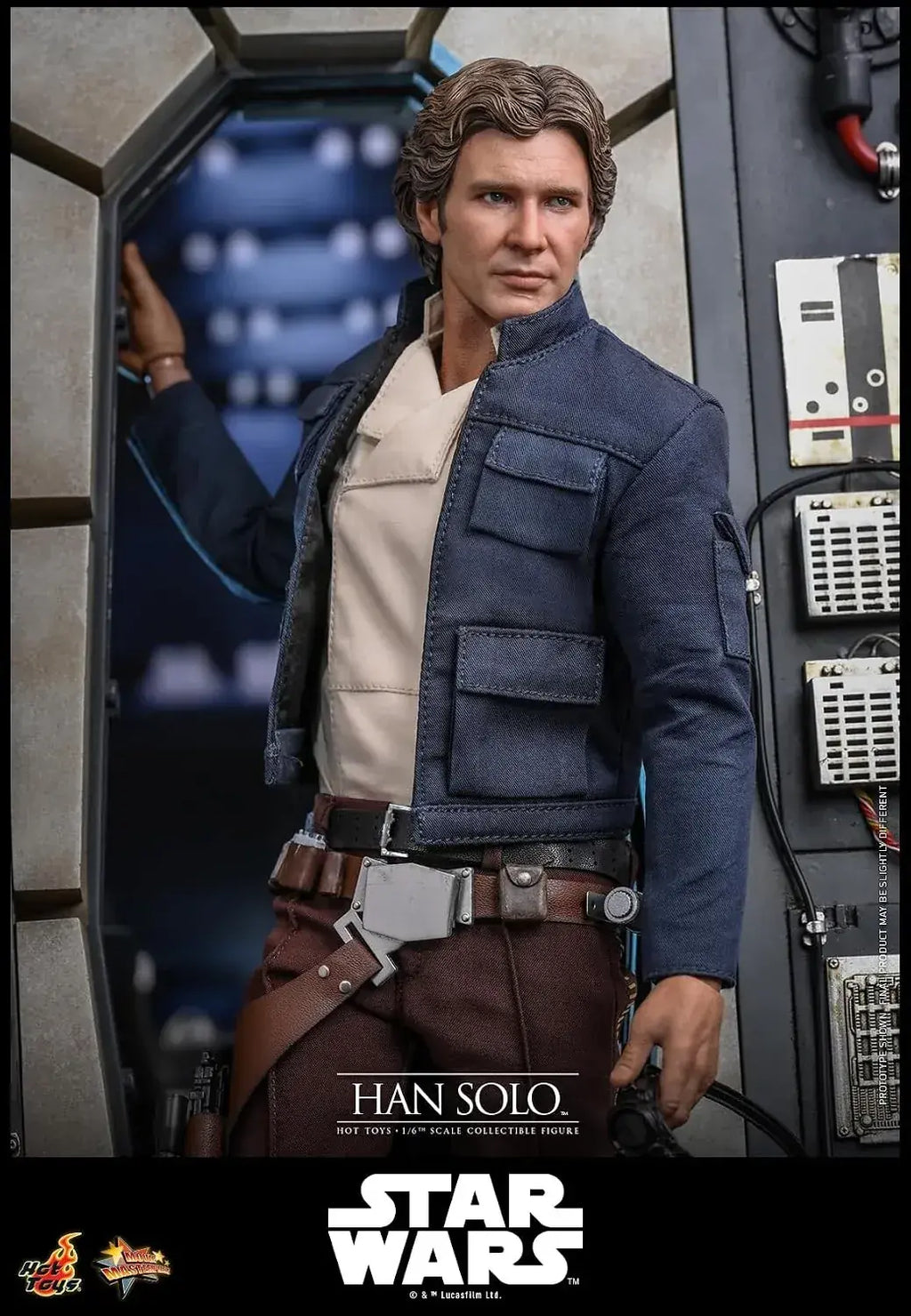 Hot Toys Han Solo 1/6 Scale Figure from Empire Strikes Back 31 cm