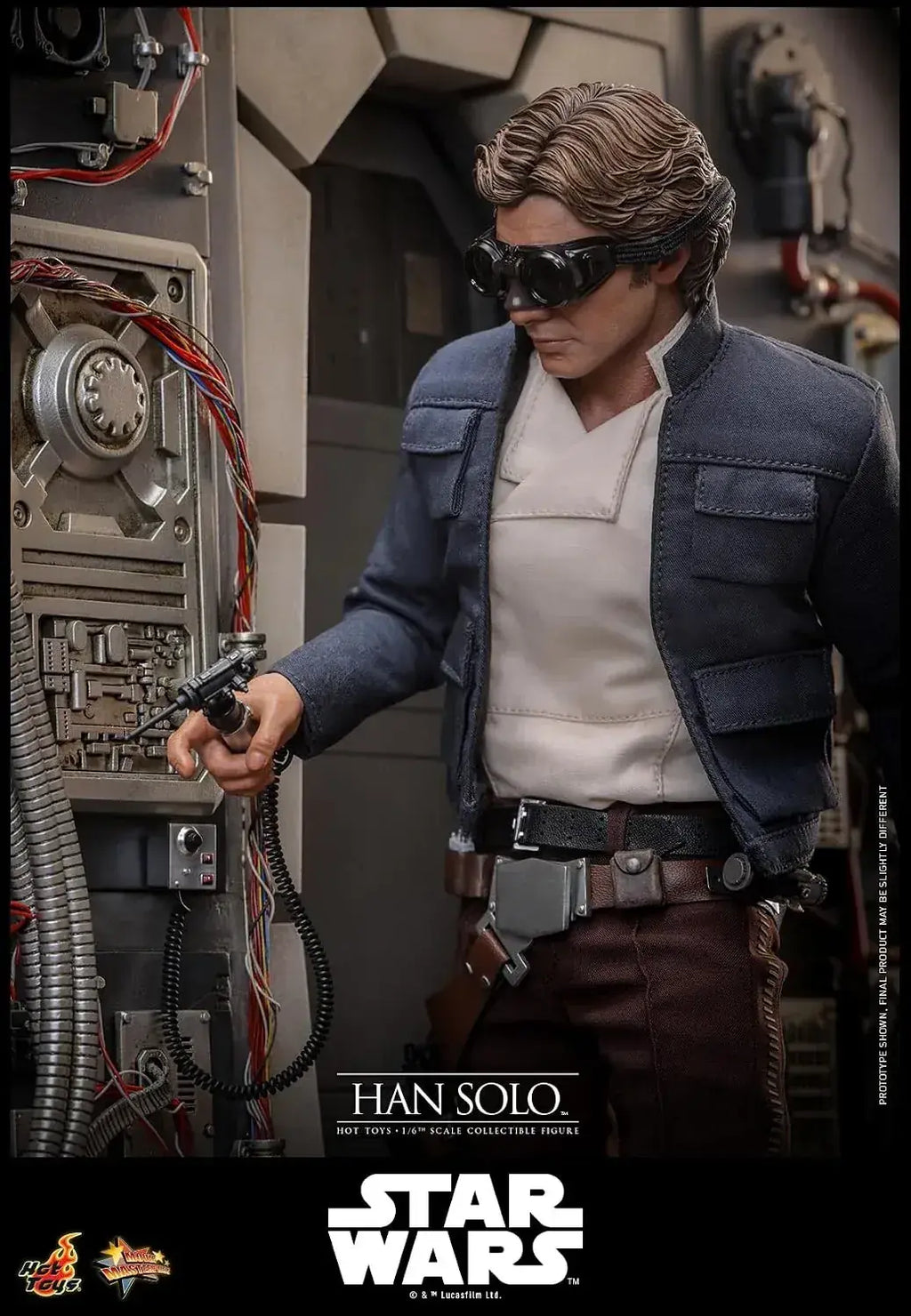Hot Toys Han Solo 1/6 Scale Figure from Empire Strikes Back 31 cm