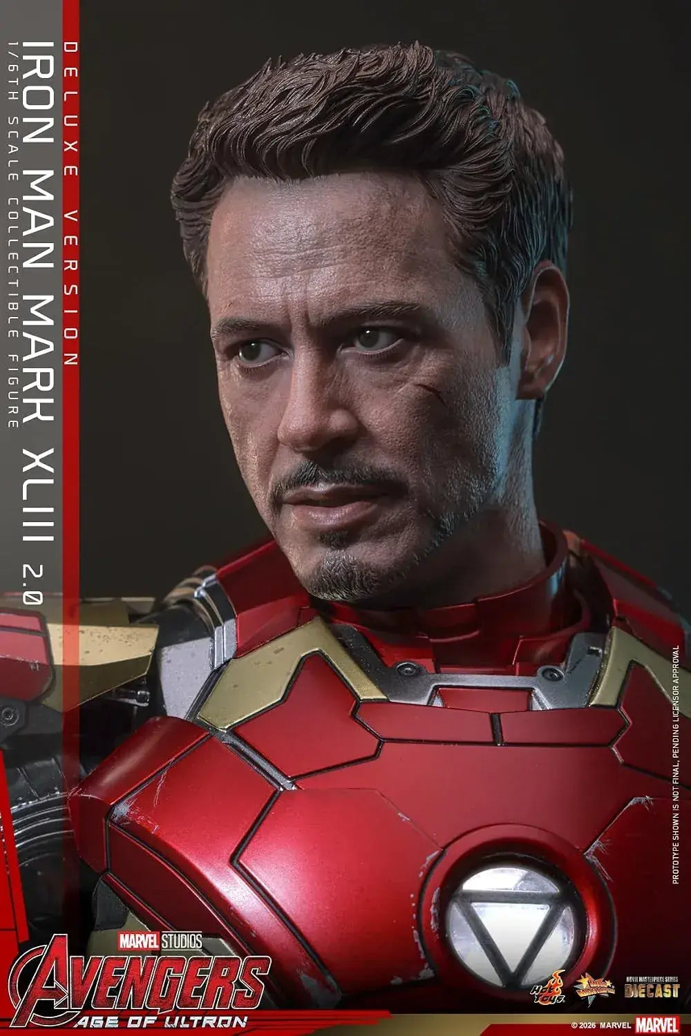 Hot Toys Iron Man Mark 43 1/6 Scale Figure Deluxe Collectible