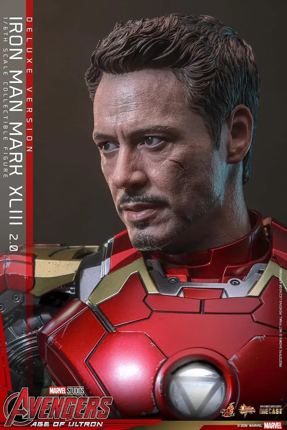 Hot Toys Iron Man Mark 43 1/6 Scale Figure Deluxe Collectible