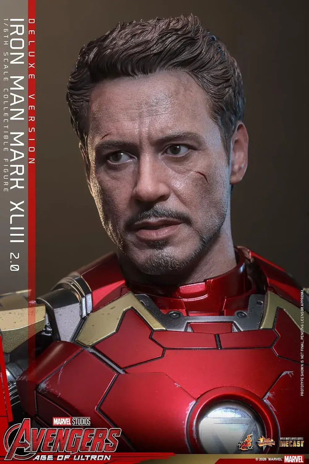 Hot Toys Iron Man Mark 43 1/6 Scale Figure Deluxe Collectible