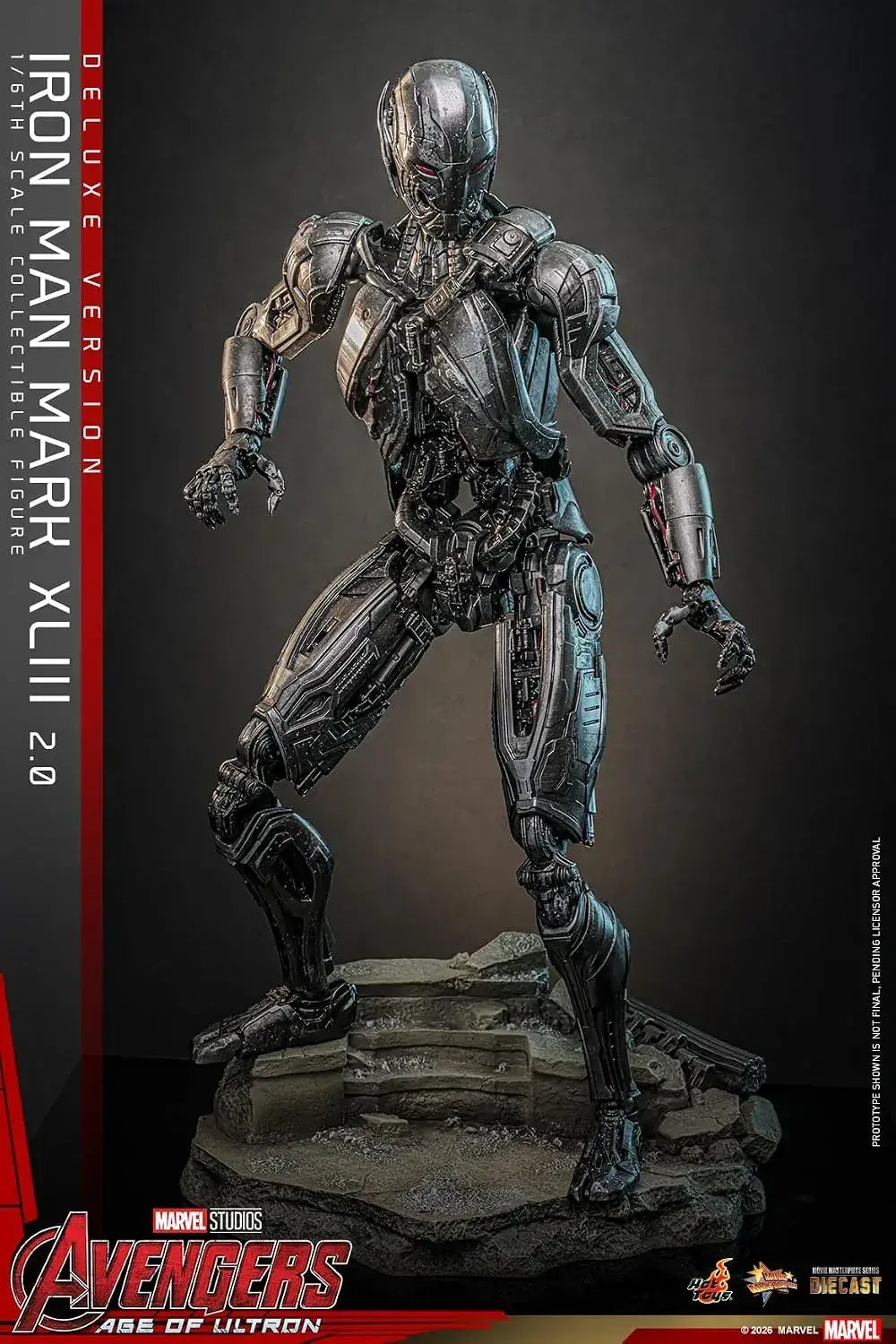 Hot Toys Iron Man Mark 43 1/6 Scale Figure Deluxe Collectible