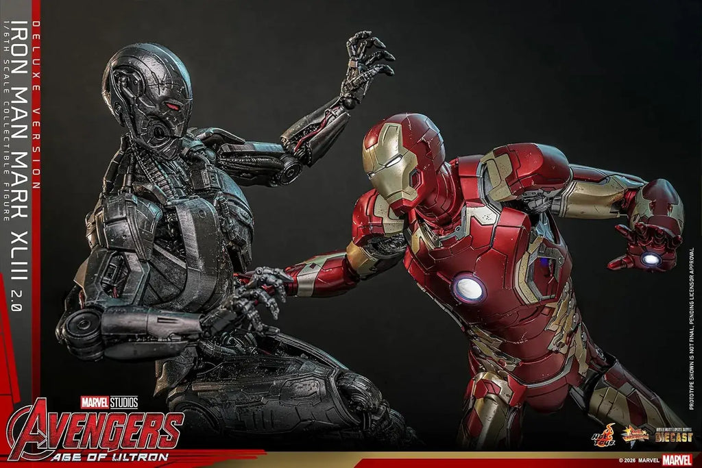Hot Toys Iron Man Mark 43 1/6 Scale Figure Deluxe Collectible