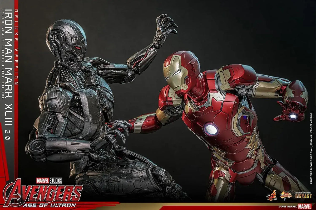 Hot Toys Iron Man Mark 43 1/6 Scale Figure Deluxe Collectible