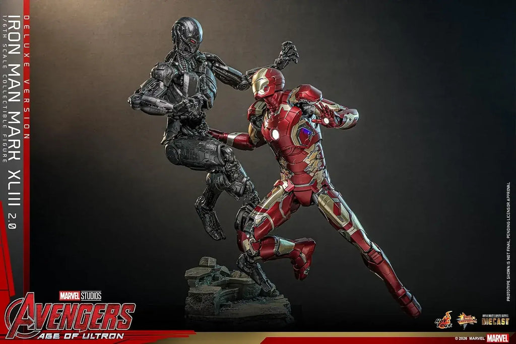 Hot Toys Iron Man Mark 43 1/6 Scale Figure Deluxe Collectible