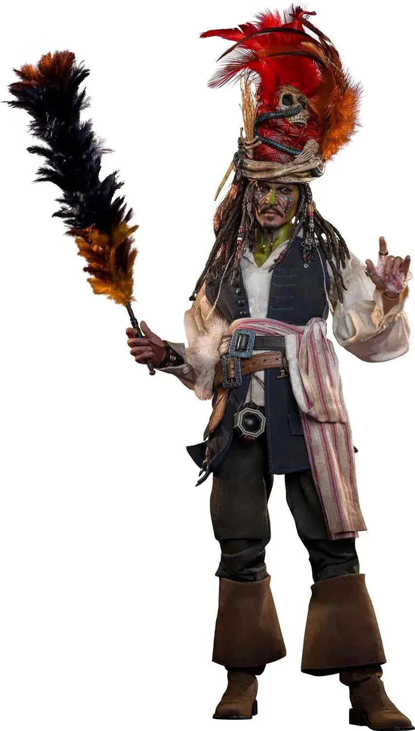 Hot Toys Jack Sparrow Deadmans Chest Deluxe 1/6 Scale Figure