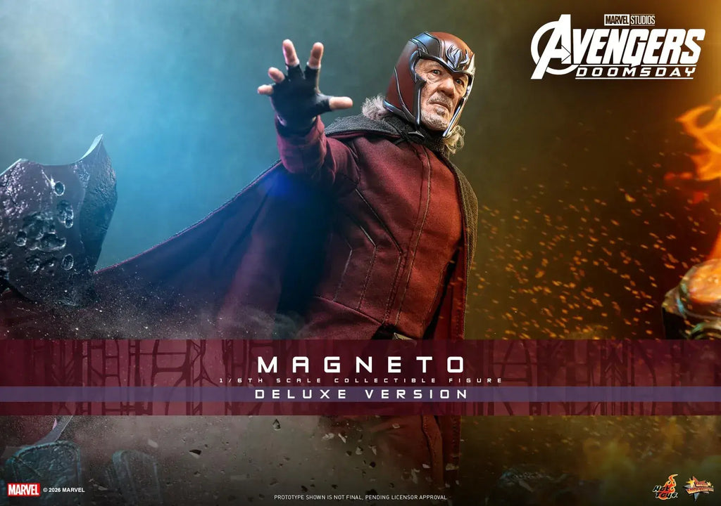 Hot Toys Magneto Avengers Doomsday Deluxe 1/6 Scale Display Figure