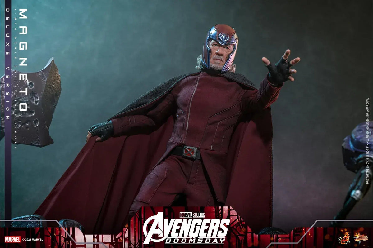 Hot Toys Magneto Avengers Doomsday Deluxe 1/6 Scale Display Figure