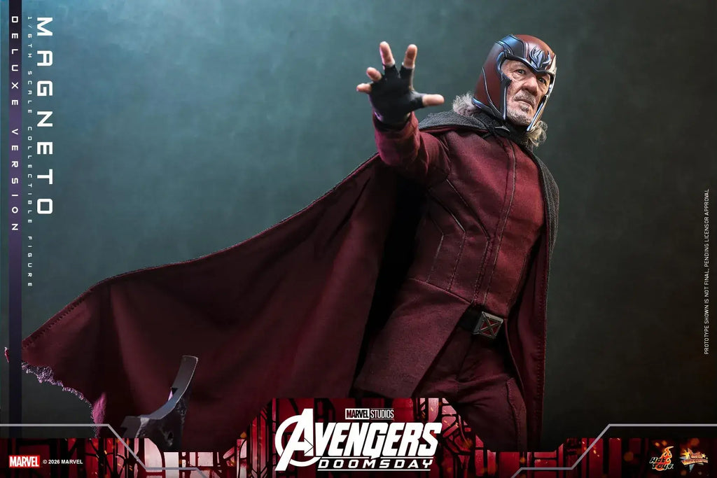 Hot Toys Magneto Avengers Doomsday Deluxe 1/6 Scale Display Figure