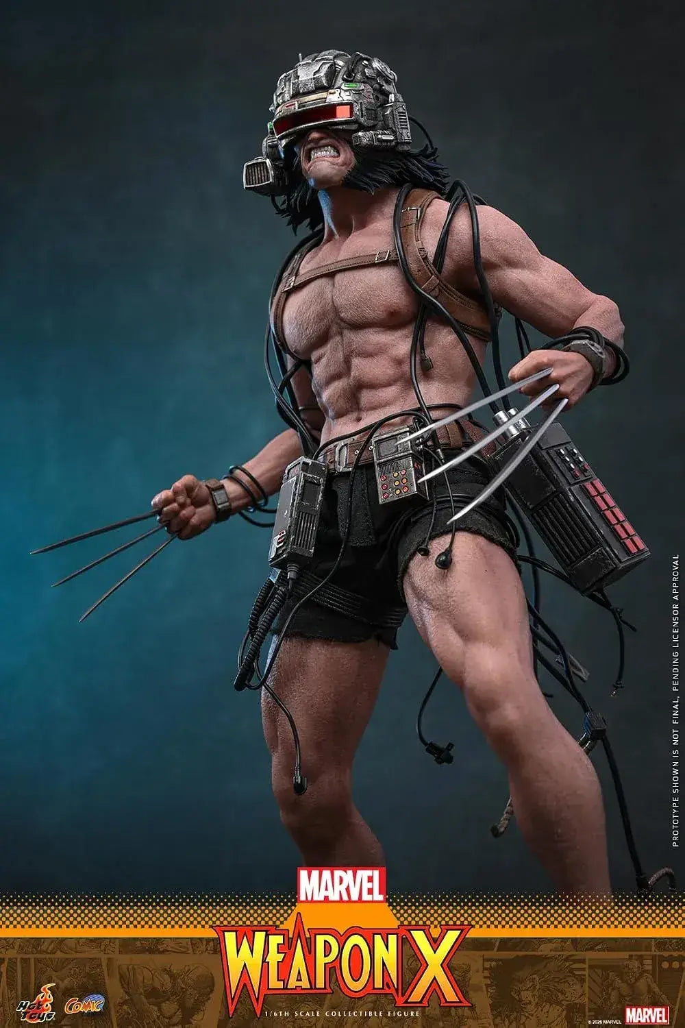 Hot Toys Marvel Weapon X Masterpiece Articulated 1/6 Scale Figure