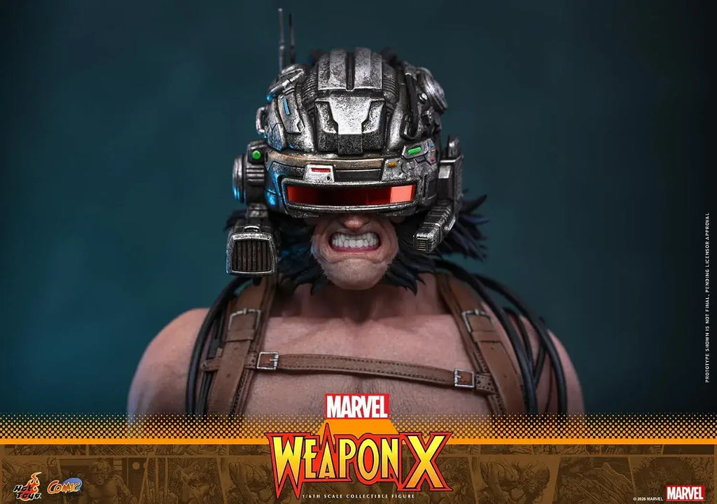 Hot Toys Marvel Weapon X Masterpiece Articulated 1/6 Scale Figure