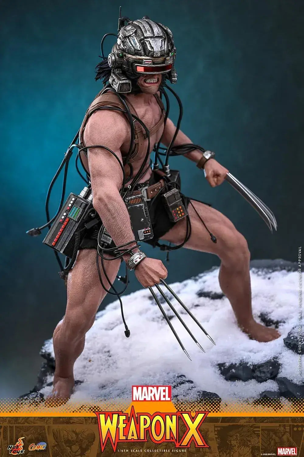 Hot Toys Marvel Weapon X Masterpiece Articulated 1/6 Scale Figure