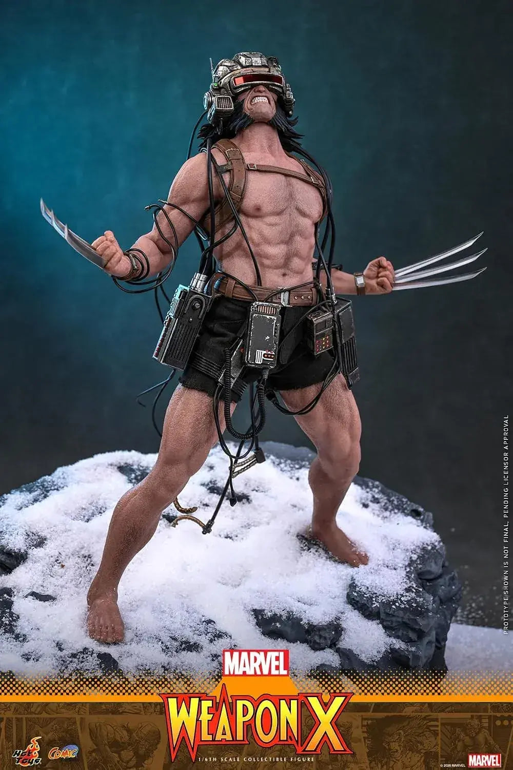 Hot Toys Marvel Weapon X Masterpiece Articulated 1/6 Scale Figure