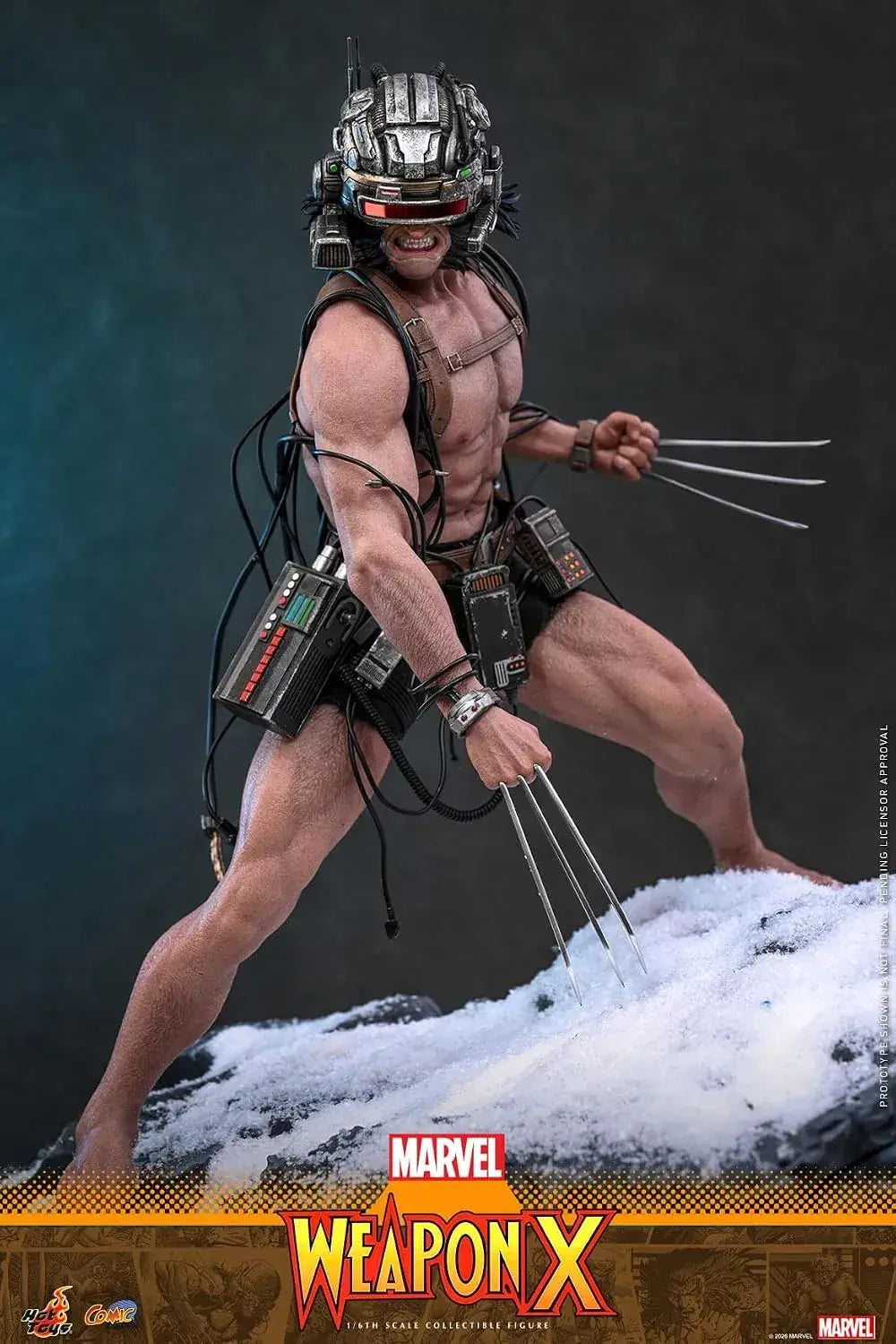 Hot Toys Marvel Weapon X Masterpiece Articulated 1/6 Scale Figure
