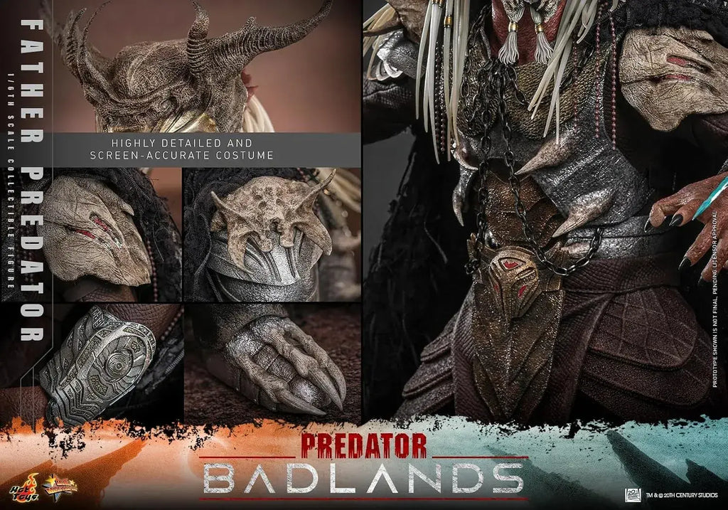 Hot Toys Movie Masterpiece Predator Badland Neol 1:6 Scale Figure