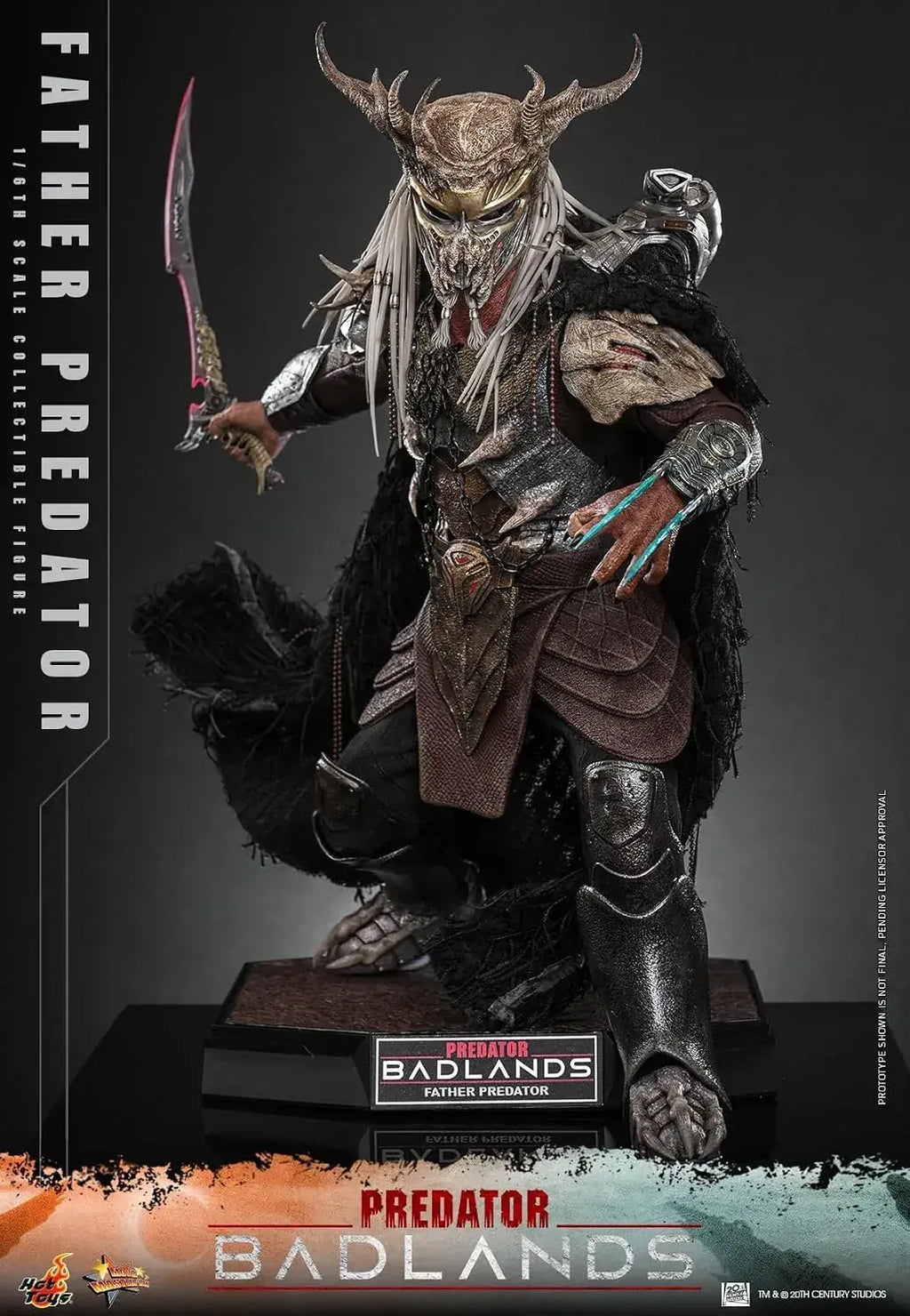 Hot Toys Movie Masterpiece Predator Badland Neol 1:6 Scale Figure